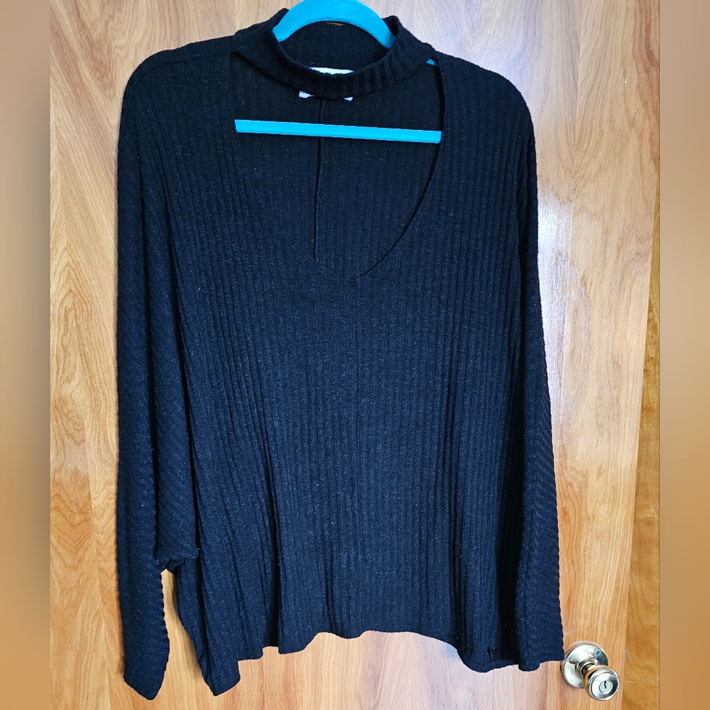 Urban Outfitters Black Choker top Large